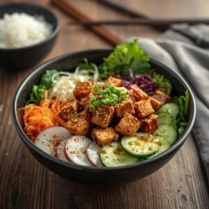Tofu poku bowl