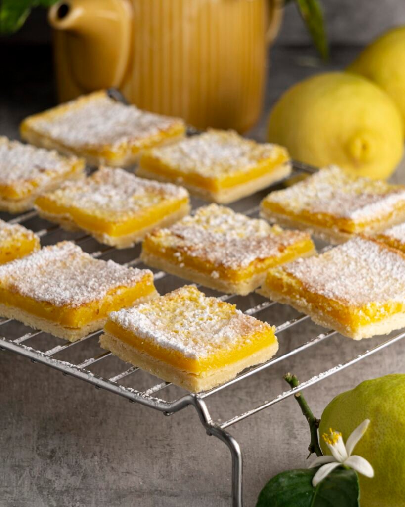 Vegan lemon bar