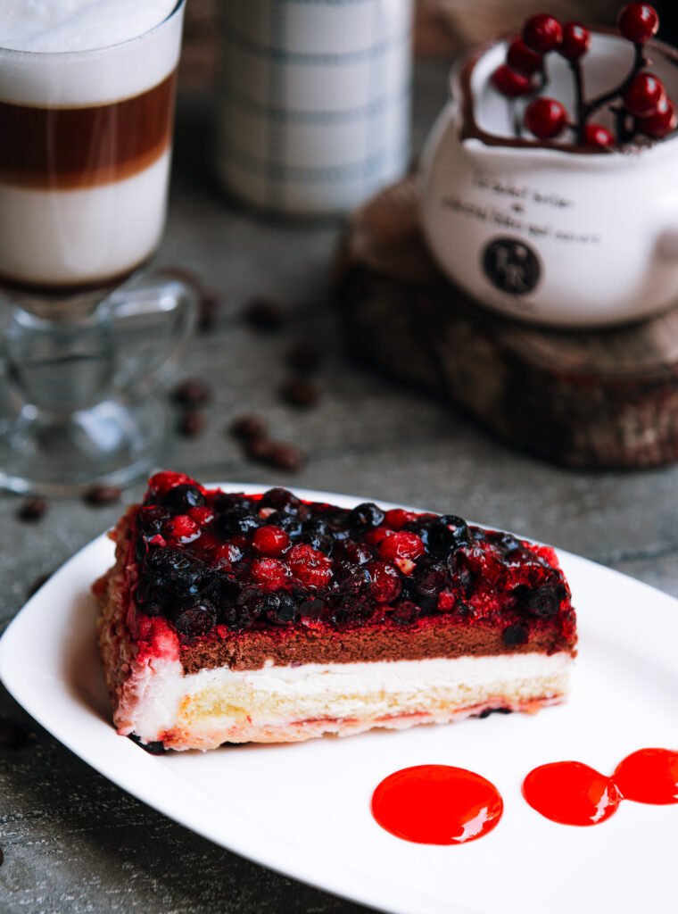 Chocolate cherry cake