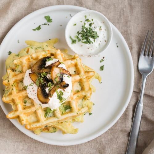Zucchini Waffles